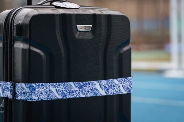 LuggageStrap-2 Large Hand-drawn Luggage Strap | 藍白校園 TSA 行李帶